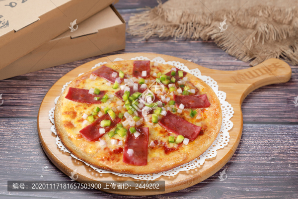黑椒牛肉披薩