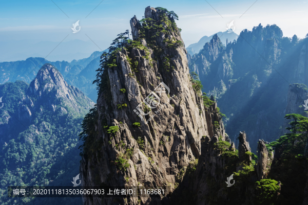 黃山景色