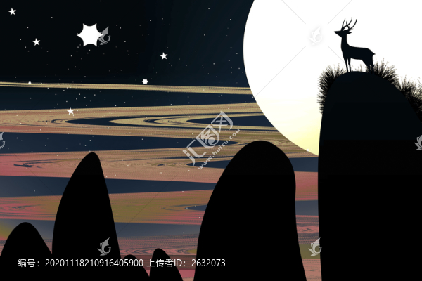 山與鹿