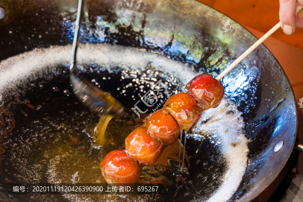 制作冰糖葫蘆