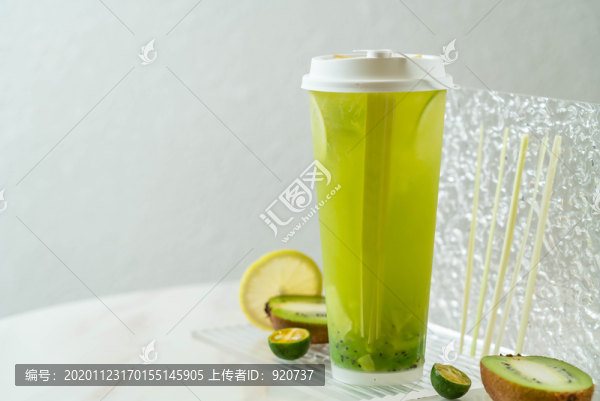 奇異果香茅綠茶