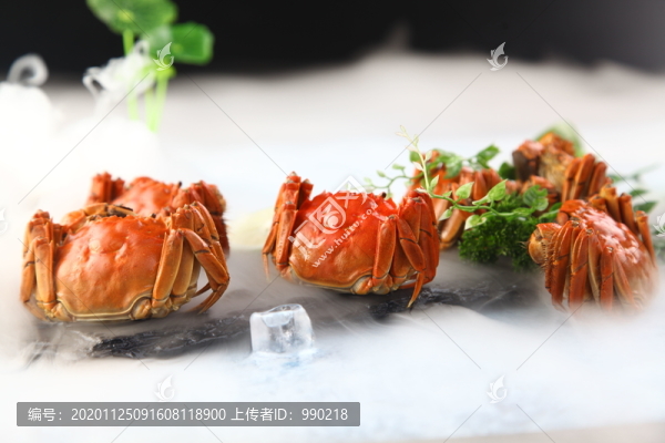 清蒸梭子蟹