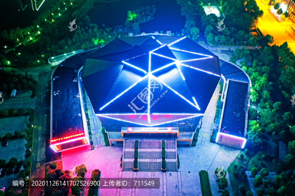 淮南劇院夜景