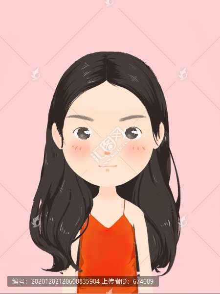 卡通女生