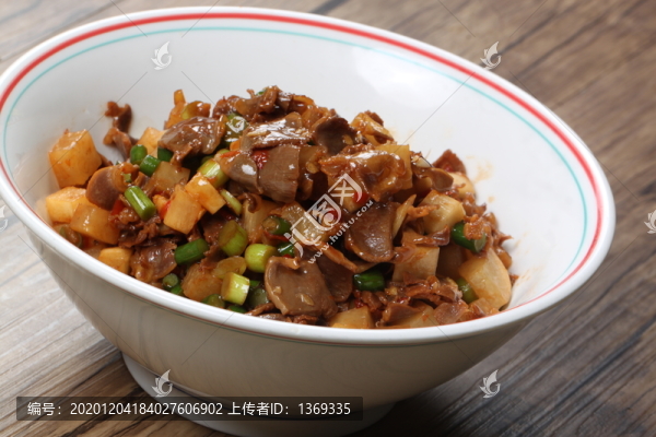 酸辣雞雜