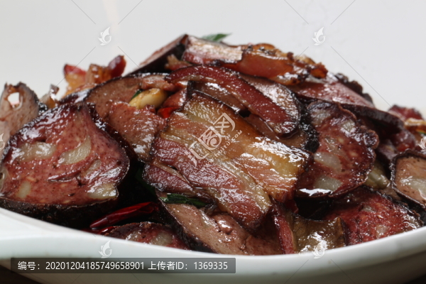 大片臘肉