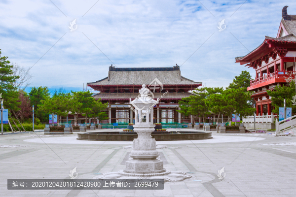 石雕石燈