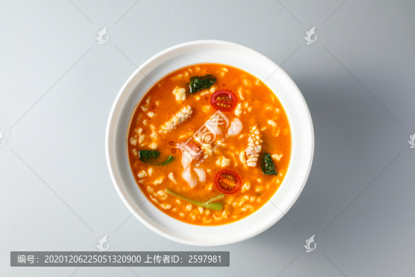 番茄海鮮面疙瘩