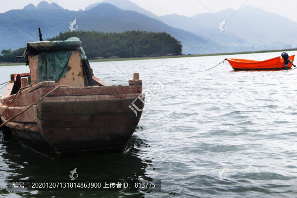 海島木船