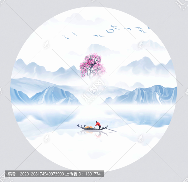 新中式山水