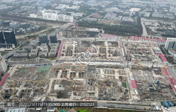 建筑工地航拍