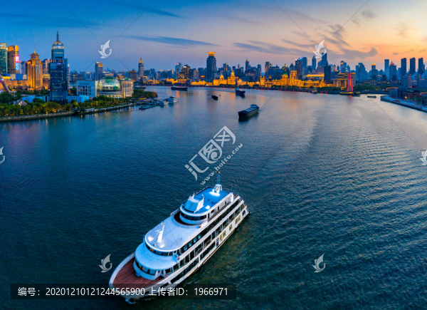 上海陸家嘴城市夜景