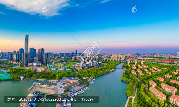 蘇州湖東CBD城市風(fēng)光