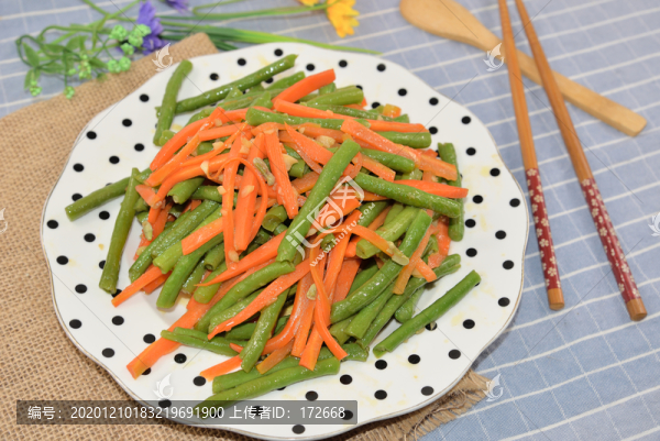素菜菜品廣告圖