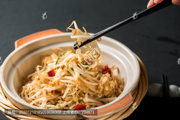炒綠豆芽
