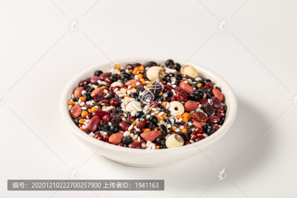 紫薯蓮子粥料