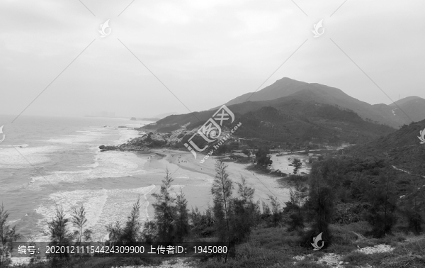 黑排角海岸線