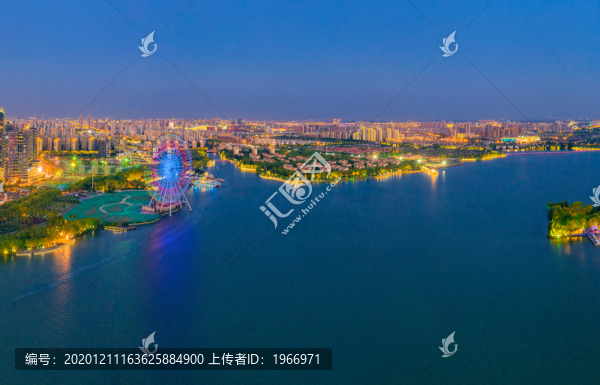 蘇州金雞湖夜景