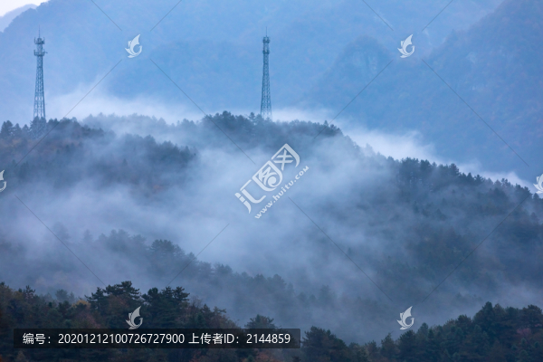 秋季安徽六安馬鬃嶺風(fēng)光