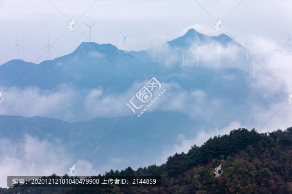 秋季安徽六安馬鬃嶺風(fēng)光