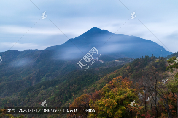 秋季安徽六安馬鬃嶺風(fēng)光