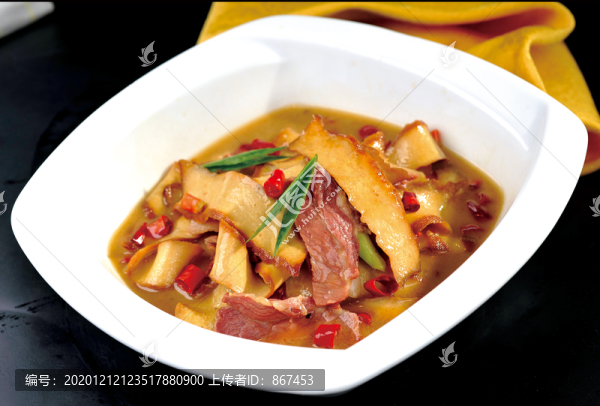 風吹肉燜香干