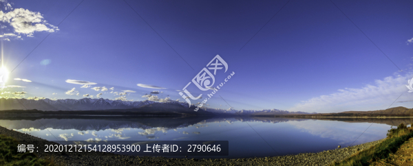 新西蘭普卡基湖全景
