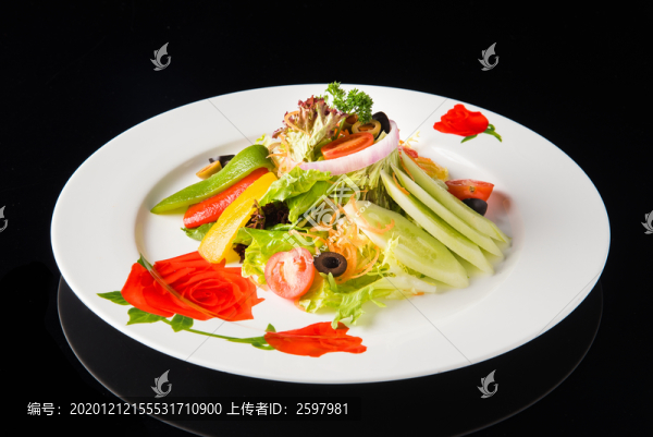 美味蔬菜沙拉