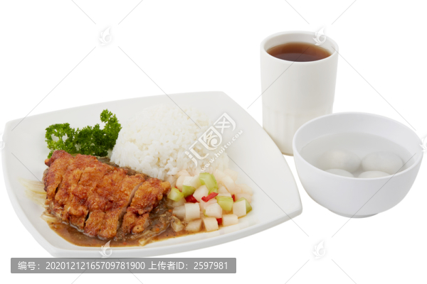豬扒飯