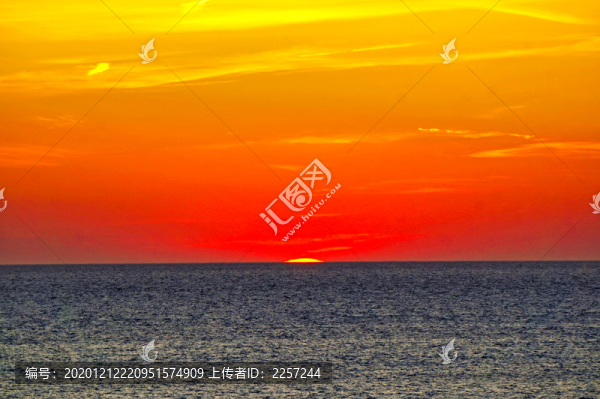 海邊日落