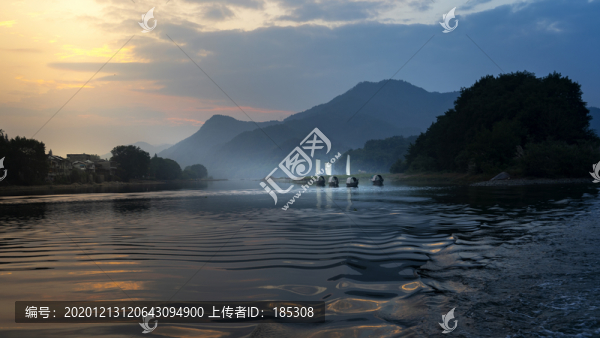 楠溪江烏篷船