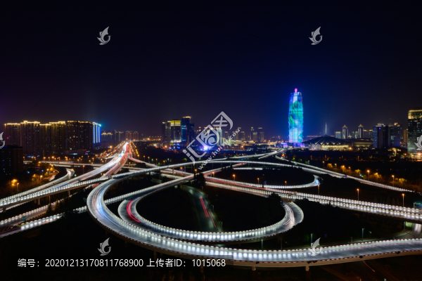 鄭州CBD夜景