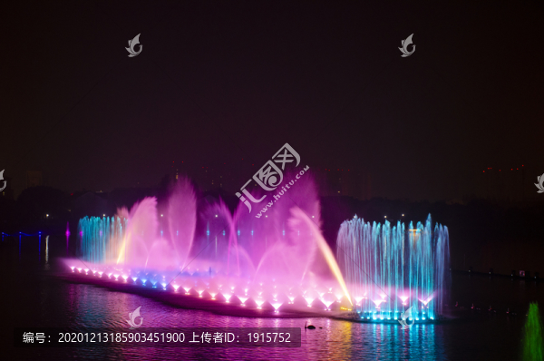 燈光噴泉