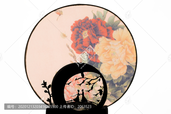 浪漫七夕節(jié)牛郎織女相會剪影