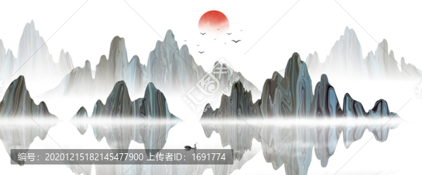 新中式山水