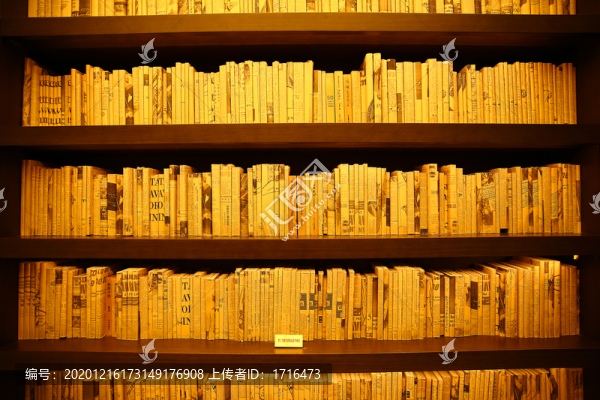 書墻背景
