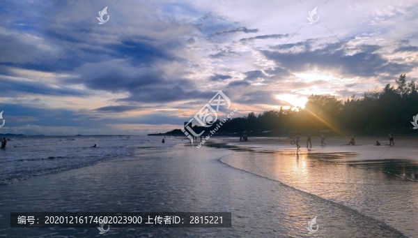 日落海景