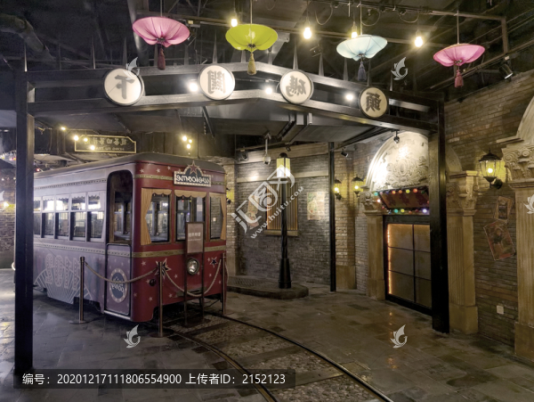 老上海風情街有軌電車