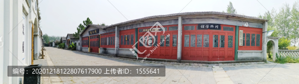 北京老街店鋪全景