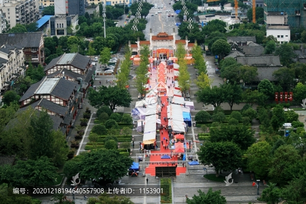 德陽鐘鼓樓廣場