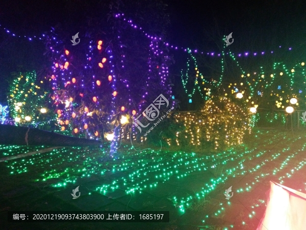 長街歡樂佳田燈光秀