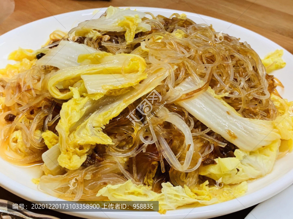 粉絲炒白菜