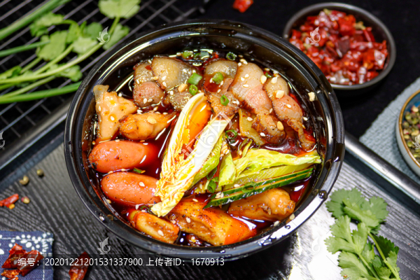 臘肉冒菜套餐