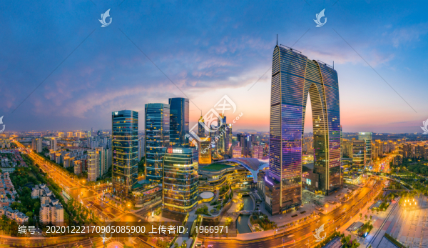 蘇州城市夜景