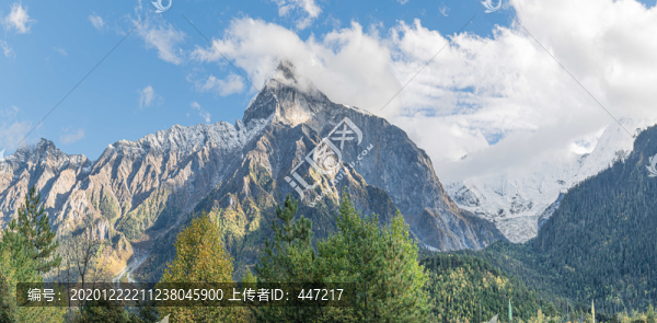 朗秋冰川