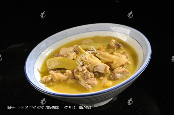 黃燜土雞