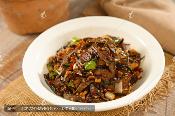 小炒臘豬心