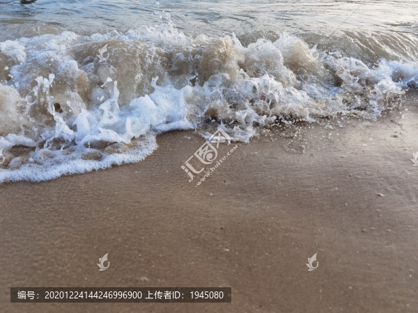 沙灘海浪