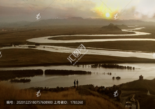 黃河源頭九曲十八彎
