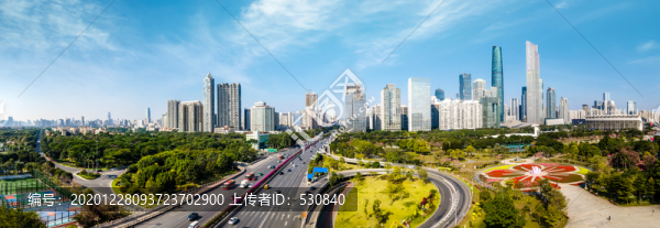 廣州珠江新城建筑航拍